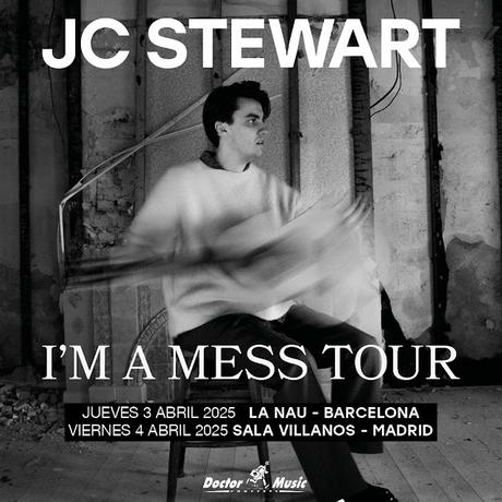 JC STEWART: EN DIRECTO EN BARCELONA Y MADRID