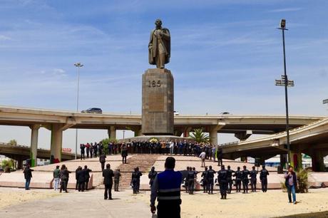 Conmemoran 219 Aniversario del Natalicio de Benito Juárez en San Luis Potosí