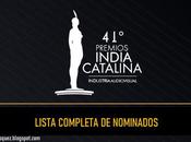 Lista completa nominados premios india catalina 2025