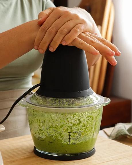 procesar pesto