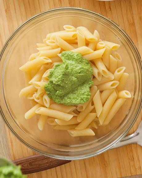 pasta con pesto