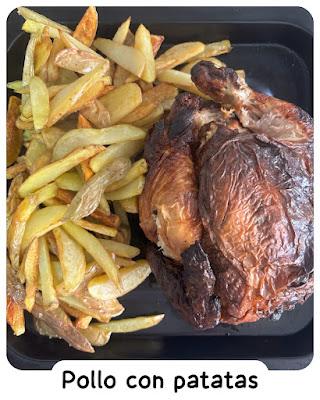 Pollo-asado-patatas-fritas