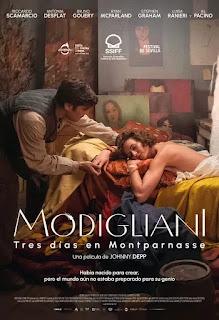 28 de marzo: Llega a la pantalla grande Modigliani: 3 días en Montparnasse