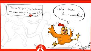 De las viñetas de humor del blog de hoy miércoles, 26 de marzo de 2025