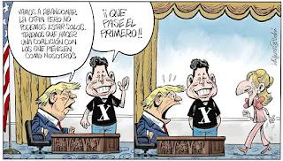 De las viñetas de humor del blog de hoy miércoles, 26 de marzo de 2025