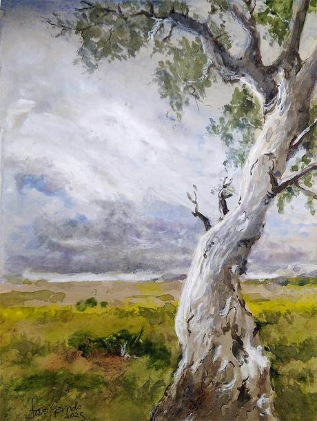 Acuarelas marzo 2025