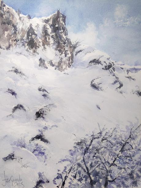 Acuarelas marzo 2025