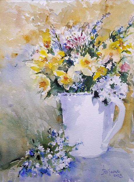 Acuarelas marzo 2025