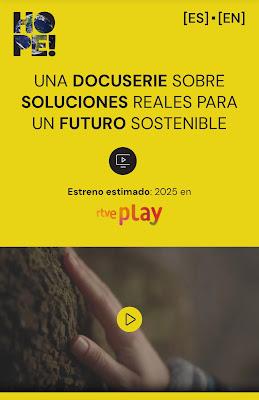 La docuserie “HOPE! Estamos a tiempo” sobre el cambio climático se presenta en la sección “5 Minutos” del Festival de Málaga La docuserie “HOPE! Estamos a tiempo” sobre el cambio climático se presenta en la sección “5 Minutos” del Festival de Málaga