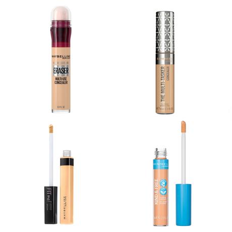 Corrector ojeras Maybelline L’Oréal natura Revlon Mac naranja rimmel