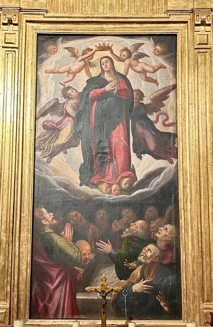 La Iglesia de Santa Catalina (19): la Capilla de los Carranza o de la Anunciación y Coronación de la Virgen.