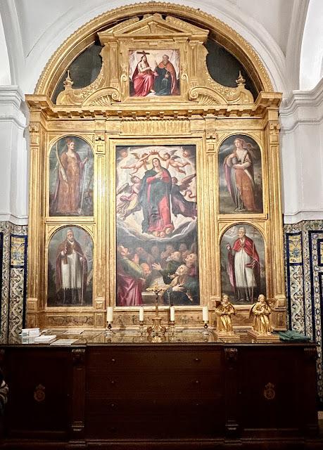 La Iglesia de Santa Catalina (19): la Capilla de los Carranza o de la Anunciación y Coronación de la Virgen.