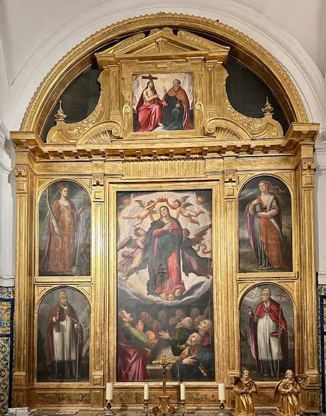 La Iglesia de Santa Catalina (19): la Capilla de los Carranza o de la Anunciación y Coronación de la Virgen.