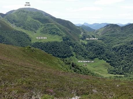 Tarna-La Vega Texéu-La Cerra Altu Pasu