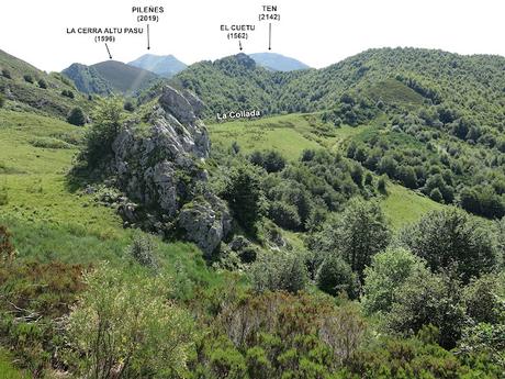 Tarna-La Vega Texéu-La Cerra Altu Pasu