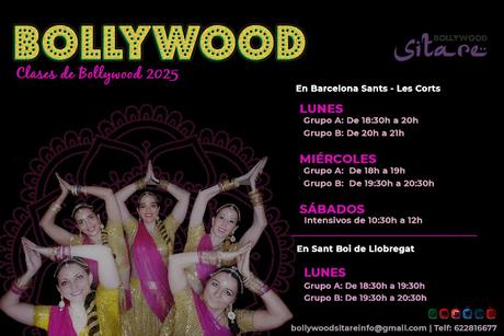 ¡Nuevas Clases de Bollywood en Barcelona! Empezamos el 31 de marzo 2025 ¡Nuevas Clases de Bollywood en Barcelona! Empezamos el 31 de marzo 2025
