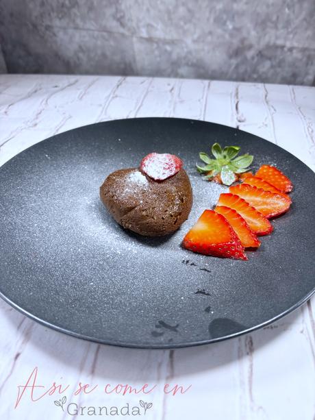 Coulant de chocolate en airfryer Coulant de chocolate en airfryer