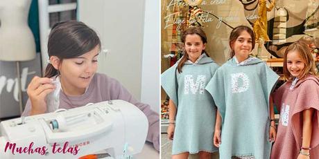 Patrones y explicaciones para confeccionar un poncho de surf poncho surf tutorial alumnas