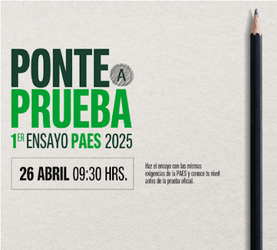Invitación al Primer Ensayo PAES 2025 Santo Tomás: ¡Pon a prueba tus conocimientos! Invitación al Primer Ensayo PAES 2025 Santo Tomás: ¡Pon a prueba tus conocimientos!