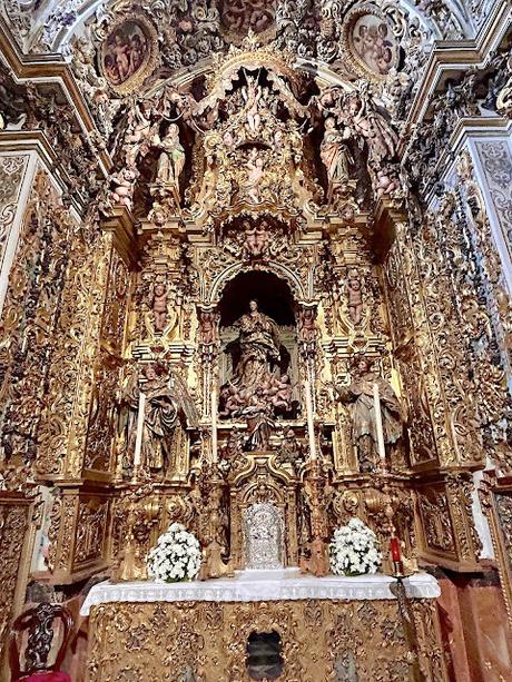 La Iglesia de Santa Catalina (20): la Capilla Sacramental (1). El Retablo de la Capilla Sacramental.