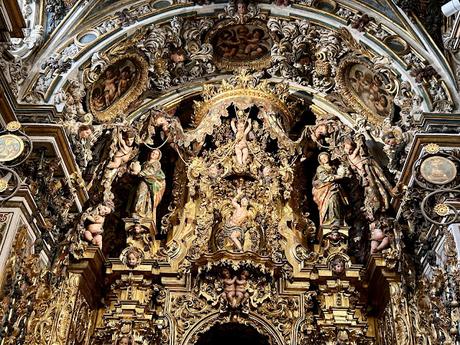 La Iglesia de Santa Catalina (20): la Capilla Sacramental (1). El Retablo de la Capilla Sacramental.