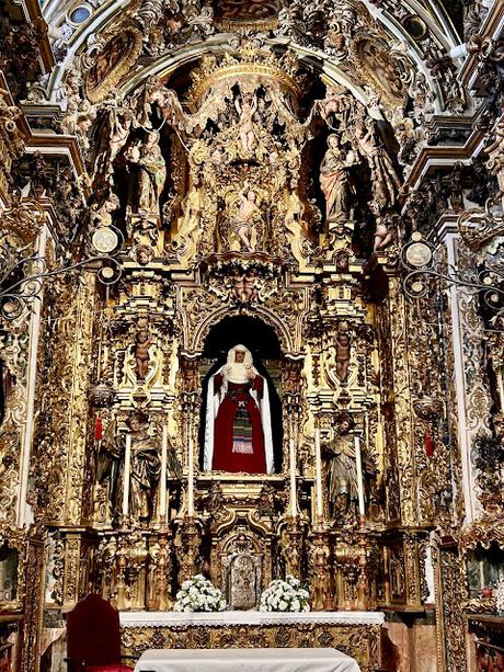 La Iglesia de Santa Catalina (20): la Capilla Sacramental (1). El Retablo de la Capilla Sacramental.