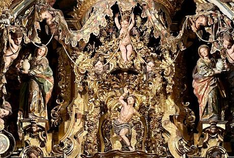 La Iglesia de Santa Catalina (20): la Capilla Sacramental (1). El Retablo de la Capilla Sacramental.