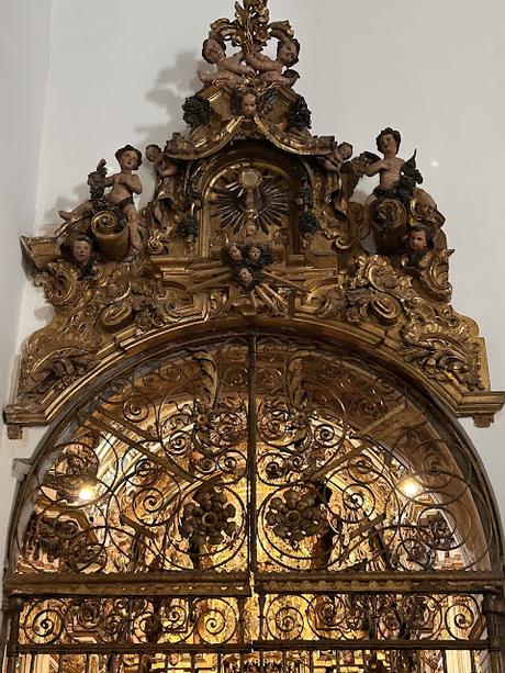 La Iglesia de Santa Catalina (20): la Capilla Sacramental (1). El Retablo de la Capilla Sacramental.