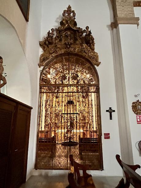 La Iglesia de Santa Catalina (20): la Capilla Sacramental (1). El Retablo de la Capilla Sacramental.