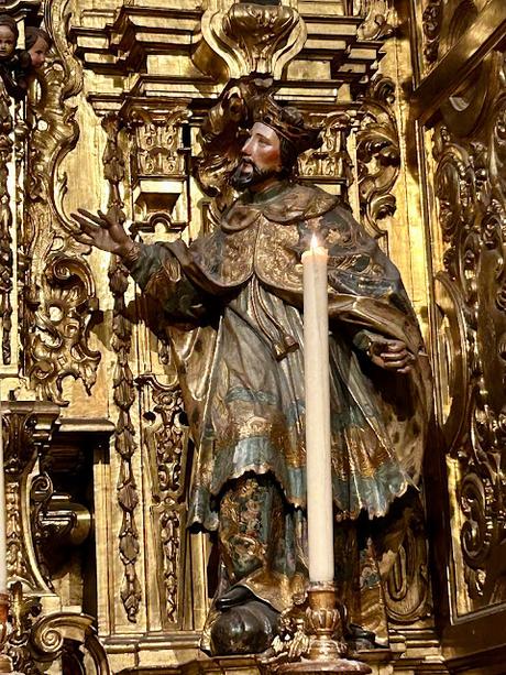 La Iglesia de Santa Catalina (20): la Capilla Sacramental (1). El Retablo de la Capilla Sacramental.