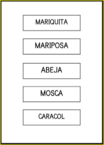 Vocabulario de primavera tinytap