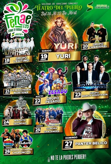 Soledad presenta la Feria Nacional de la Enchilada 2025: ¡la mejor edición de su historia!