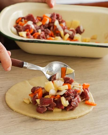 relleno en masa de empanada
