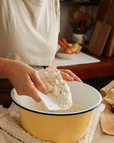 preparar masa de cornish pasty