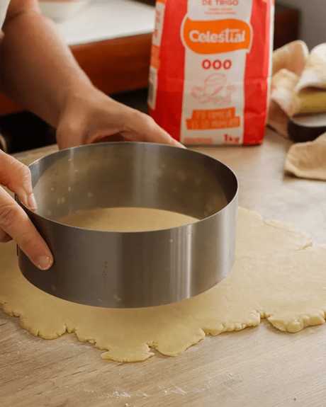 cortante grande de acero para discos de empanadas