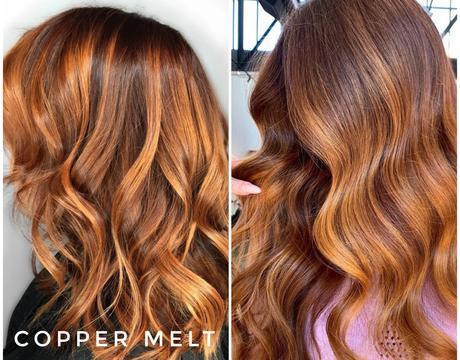 Color pelo castaño oscuro claro tendencia rojizo rubio caoba platinado color tinturas L’Oréal Garnier Koleston wella Straberry balón Brat black moccha mousse ruby red Coppel melt