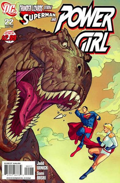 Superhéroes y dinosaurios (XL): Power Girl
