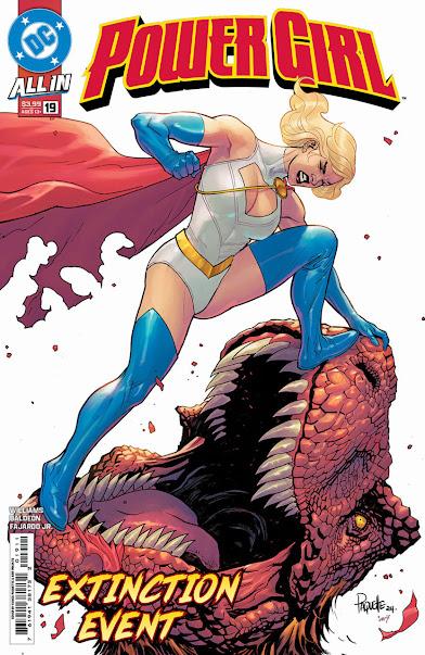 Superhéroes y dinosaurios (XL): Power Girl