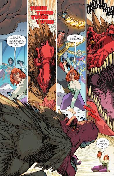 Superhéroes y dinosaurios (XL): Power Girl