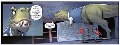 Superhéroes y dinosaurios (XL): Power Girl