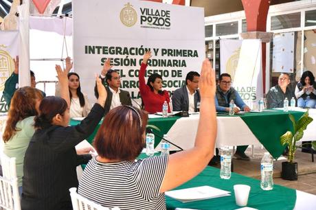 Villa de Pozos impulsa más obras y acciones con la instalación del CODESOL