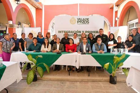 Villa de Pozos impulsa más obras y acciones con la instalación del CODESOL