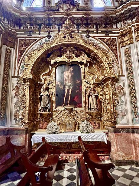 La Iglesia de Santa Catalina (21): la Capilla Sacramental (2). El Cristo del Perdón y otros elementos.