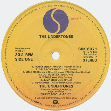 The Undertones -The Undertones Lp 1979