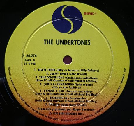 The Undertones -The Undertones Lp 1979