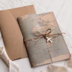 Invitaciones de boda digitales vs. en papel: ¿Cuál es la mejor opción para tu gran día? invitacion-mapa-mundo