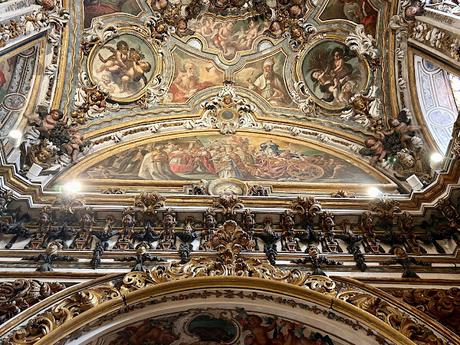 La Iglesia de Santa Catalina (22): la Capilla Sacramental (3). La Bóveda de la Capilla.