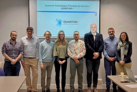 Una delegación europea visita Euskadi para conocer parte de la estrategia vasca para liderar la industria tecnológica cuántica Una delegación europea visita Euskadi para conocer parte de la estrategia vasca para liderar la industria tecnológica cuántica