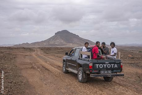 Viajando en aluguer, por Cabo Verde