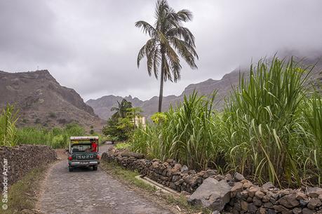 Viajando en aluguer, por Cabo Verde